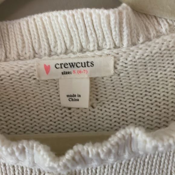 J.Crew Crewcut Girls' ruffleneck bobble sweater - Picture 3 of 9